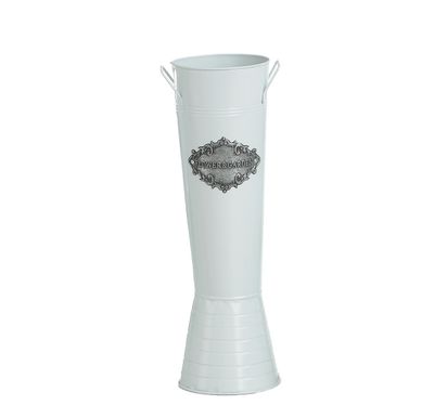 52cm Slim Flower Vase White