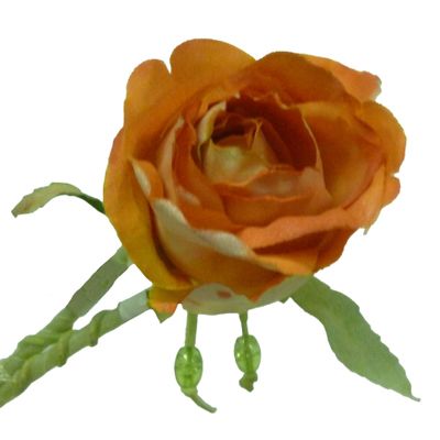 25cm Rosebud Orange