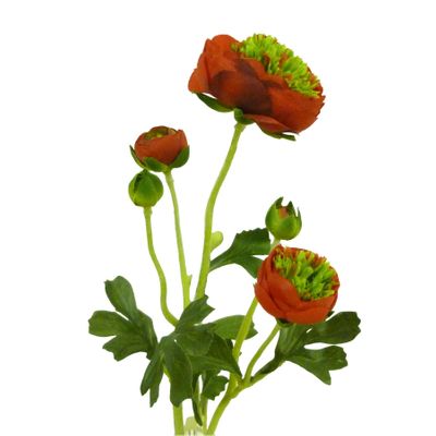20" Ranunculus Spray Red