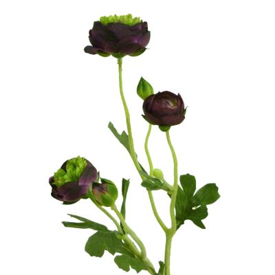 20" Ranunculus Spray Purple