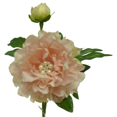 48cm Peony x2 w/Gem Pink