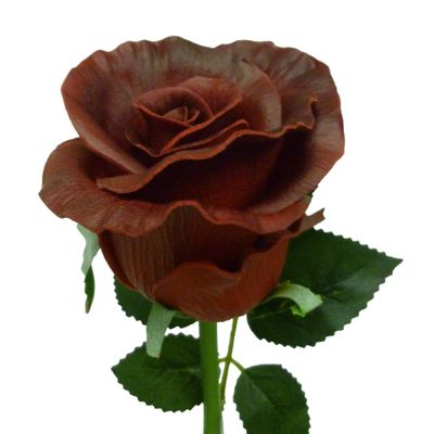 39cm Single Rose Red