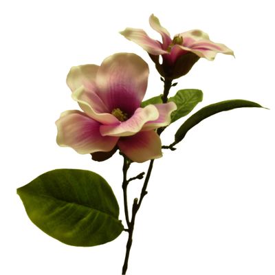 58cm Magnolia Spray Purple
