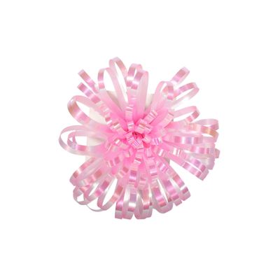 Iridescent Pink Firework Bow (7cm)