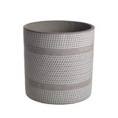 Large Grey Cement Pot