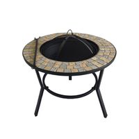 Mosaic fire pit round 60cm