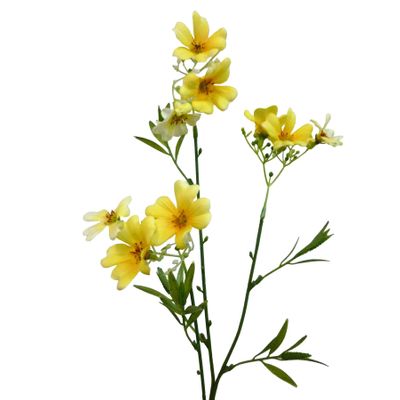 58cm Linum Spray Yellow