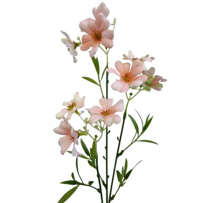 58cm Linum Spray Pink