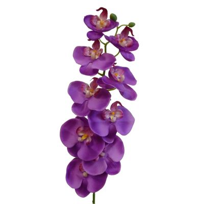 96cm Orchid Spray x9 Hot Pink