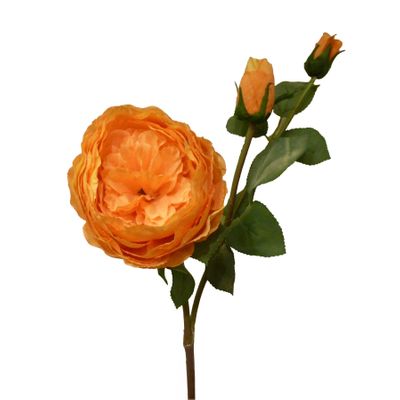 65cm Peony Rose Yellow