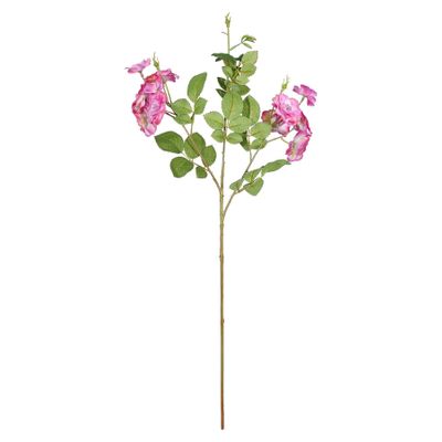 Rose Spray - Purple - 64cm