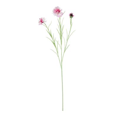 Cornflower Spray X 3 - Pink - 65cm