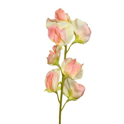 40cm Baby Pink Sweet Pea Spray