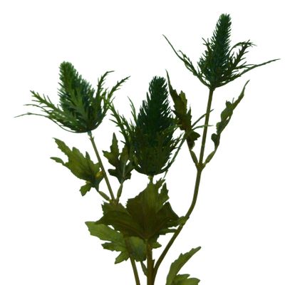 67cm Eryngium Spray x3 Blue/Green