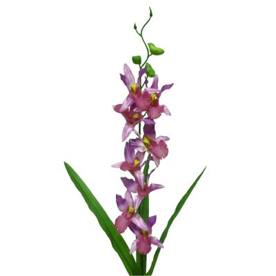 67cm Orchid Spray Hot Pink