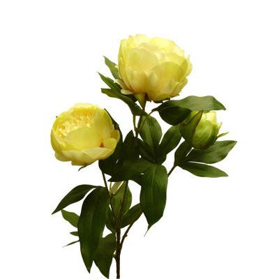 70cm Peony Spray Peach