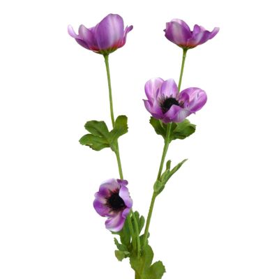 68cm Satin Anemone Pink