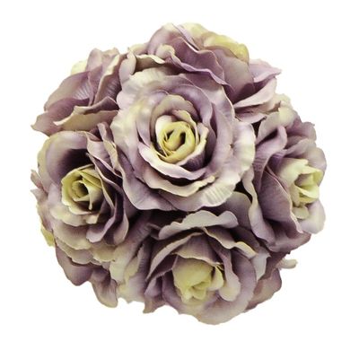 15cm Rose Ball Purple