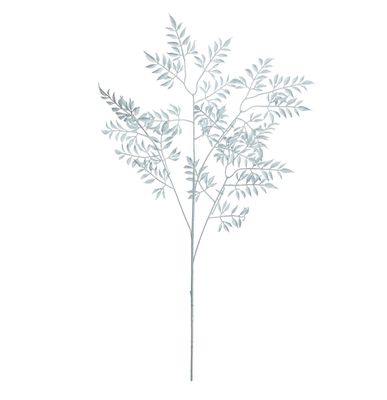 92cm Leaf Spray x4 Lt Green