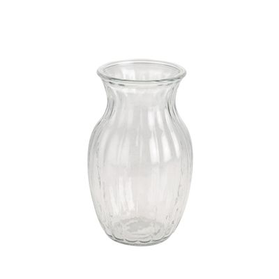 Glass Olpe Vase 19x12cm