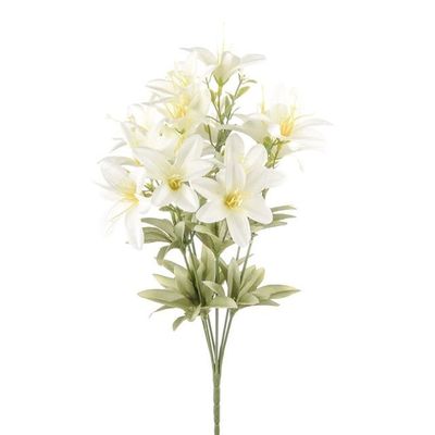 Flora Lily Bush Cream 38Cm