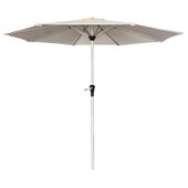 Garden Parasol Round Dia 2.5m - Aluminium Pole  - Ivory