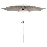 Garden Parasol Round Dia 2.5m - Aluminium Pole  - Ivory