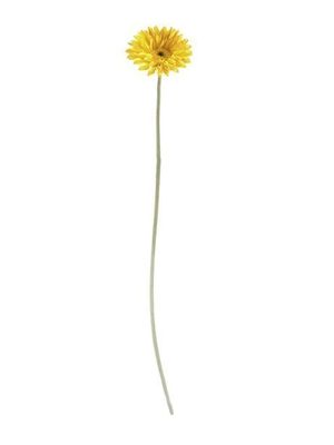 Gerbera Mini Yellow 56Cm