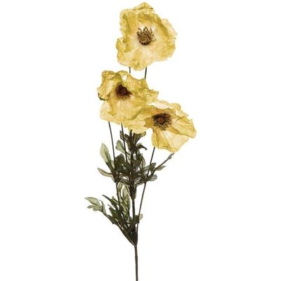 Amber Poppy Yellow