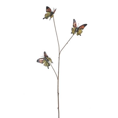 Butterfly Spray Gold 70Cm