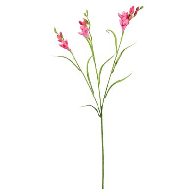 Freesia Spray - Dark Pink - 63cm