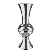 Glass Silver Honeycomb Vase 65Cm