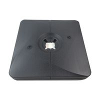 Roma Water Fill 2 Part  Parasol Base Set -101x105x115cm - Black 