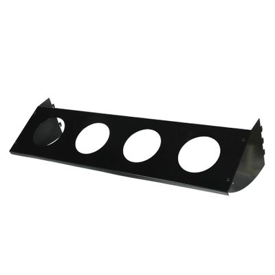 Wall Mounted Flower Display Stand KD - Black Metal - Fits 4 Buckets