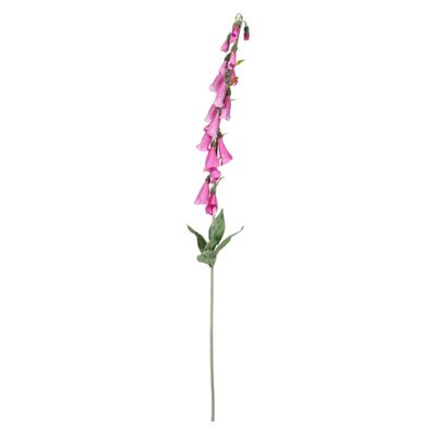 Digitalis Spray - Dark Pink - 107cm