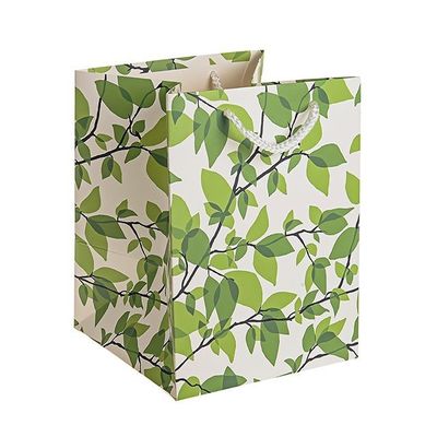 Handtie Bag Greenery 25Cm Pack of 10