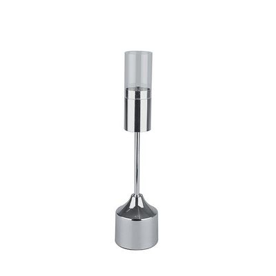 Duchess Candle Stand Metal Silver Sml