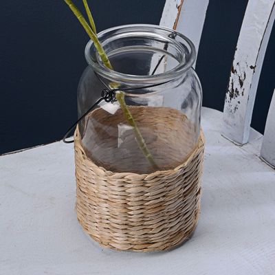 Lantern Rita with ahandle and reed H18.5