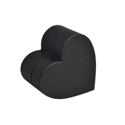 Heart Shaped Gift Box Black Small