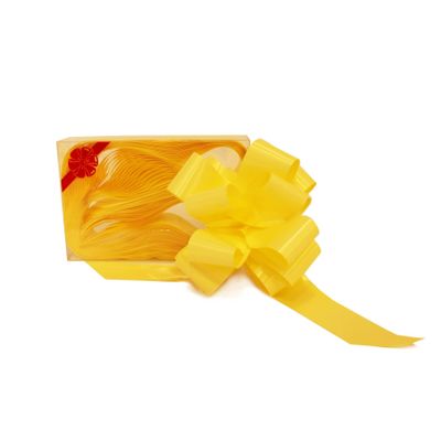 Pull Bows 50Mm Lt Yellow X20