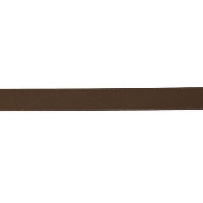 Double Satin Ribbon 9Mm Brown