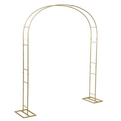 Wedding Arch Gold 2m