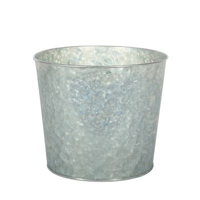 Galvanised Zinc Pot with Liner