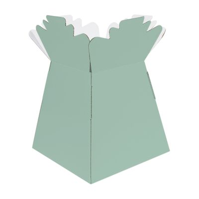 Pearlised Willow Green Living Vase (x30)