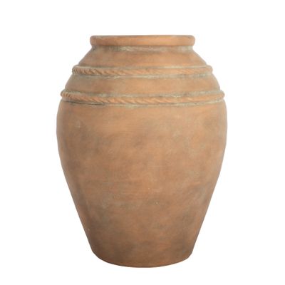 Antique Terracotta Rope Pot - H31.5 x Dia26.5cm