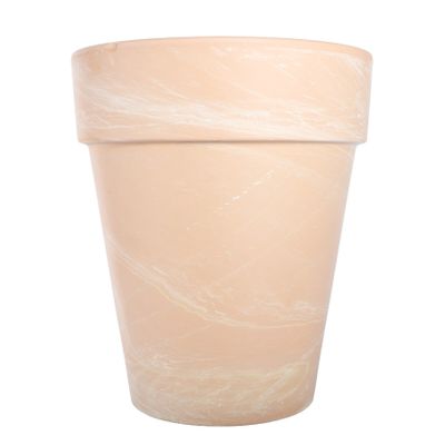 Terracotta Outdoor Pot - Pink Wash - Dia44cm