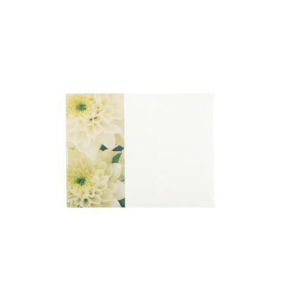 Small Card - Blank - Chrysanth - Pk 50