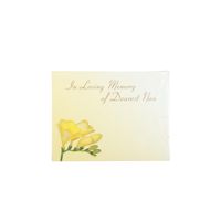 Small Card - Loving Memory Dearest Nan  - Freesia - Pk 50