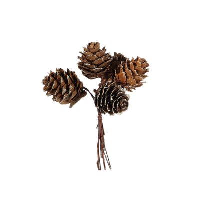 Pine Cone Pick x 6 - 10cm