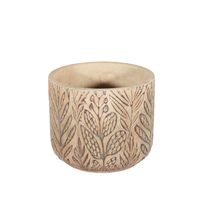Concrete Olive Pot -H9 x Dia10cm